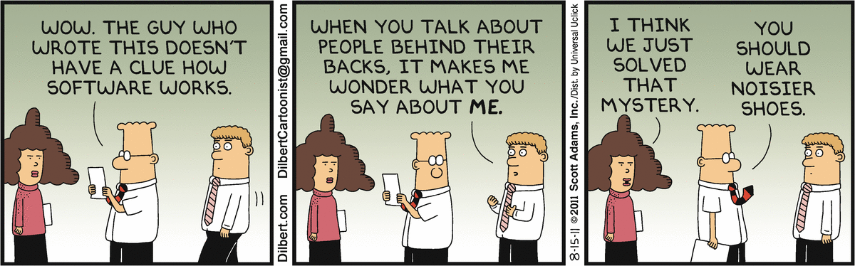 Dilbert Cartoon